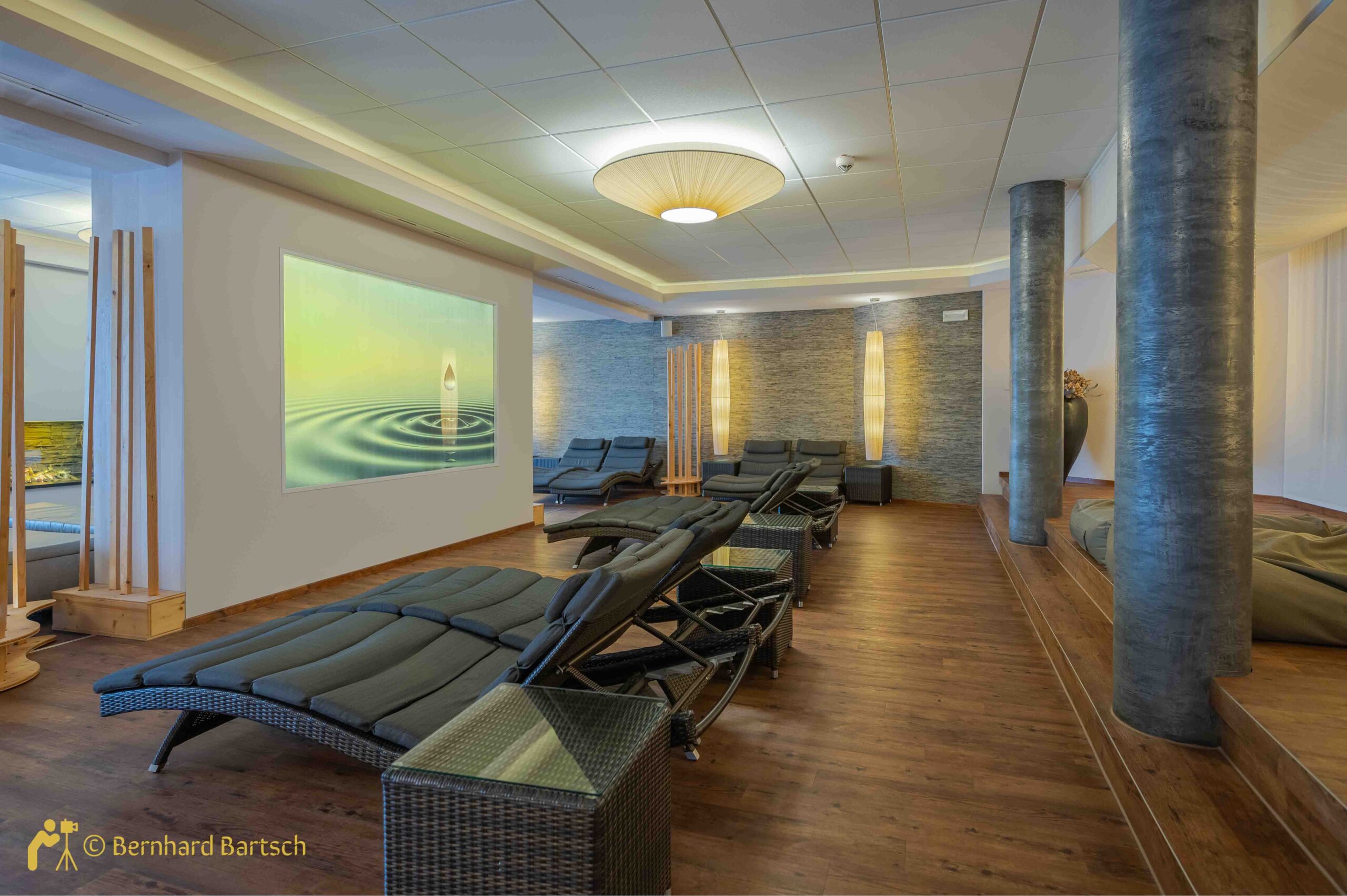 Innenarchitektur Hotel Wellnessbereich